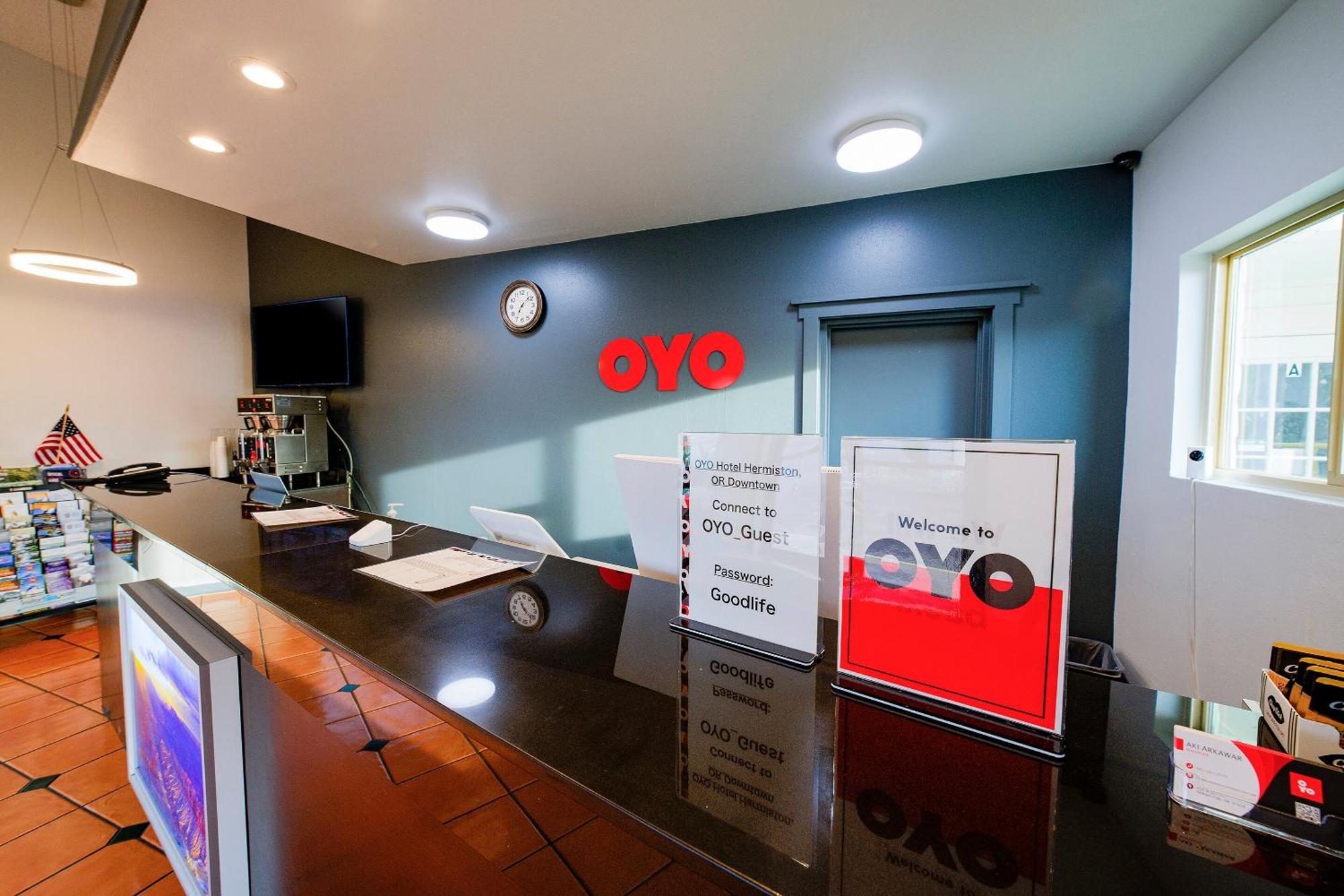 Oyo Hotel Hermiston Or, Downtown Exterior photo